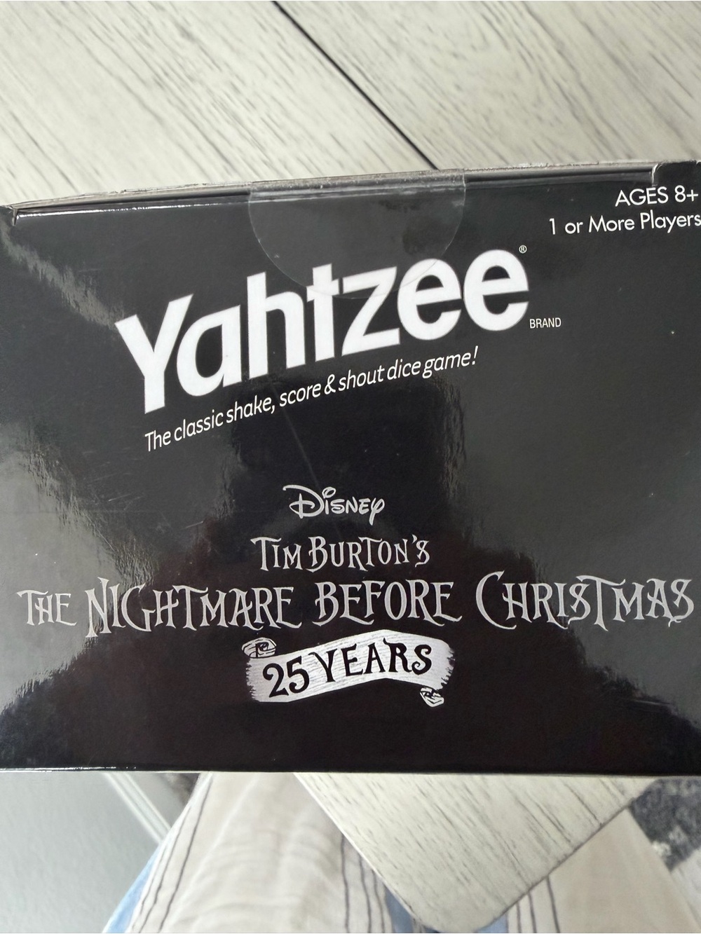 NIB Disney Yahtzee The Nightmare Before Christmas 25 Years Anniversary Game - Picture 6 of 7